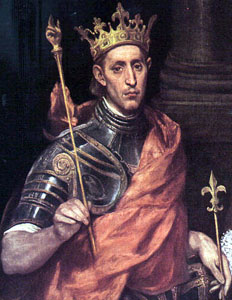 Św. Ludwik IX, król