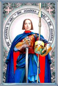 Św. Joanna D'Arc, dziewica